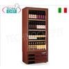 Technochef - Frigorifero per VINI 1 PORTA per 112 bottiglie, MONO o MULTITEMPERATURA,