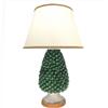 CERAMICHE CALTAGIRONE Lume Pigna Ceramica Siciliana Caltagirone Verde cm 70