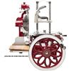 Allforfood Affettatrice a volano professionale lama 350 mm allforfood 35vl