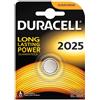 DURACELL Batteria a litio Bottone Energizer CR2025 3V - Confezione da 2pz