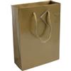 Buste in carta di lusso laminata lucida personalizzabile Crema XS personalizzate o neutre