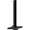 VISEL Supporto a terra colore nero per distributore di ticket QS-MICROTOUCH