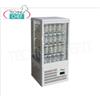 Forcar - Vetrina Frigo per Bibite, 1 Porta, lt.58, Ventilato, temp.+4 +8C, Classe C, mod.G-TCBD68