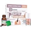 DERMOVITAMINA Pasquali Dermovitamina Micoblock Tratta E Colora 3 In 1 Soluzione Ungueale 7 Ml + Smalto Idratante Traspirante 5 Ml