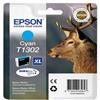 Epson Cartuccia Originale Epson T13024010 Ciano T1302 Cervo XL