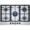 Bosch Serie 6 PCQ7A5B90 Incasso Gas Acciaio inossidabile piano cottura