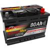 SPEED Batteria auto SPEED MAX 80Ah 750A 12V