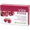 Farmaderbe Vite Rossa Integratore Alimentare, 30 Compresse