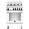 Bertazzoni La Germania AMN664GBV Cucina Gas 4 Fornelli con Forno da 60 cm Bianco