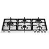 Bertazzoni La Germania P905LLAGX Piano Cottura Gas 5 Fornelli 89 cm Acciaio inossidabile