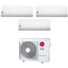 LG Condizionatore Climatizzatore LG Trial Split Inverter Libero Smart R-32 Wi-Fi 7000+9000+9000 BTU Con MU3R19 UE0