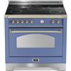 Lofra Dolcevita RLVG96MFT/5I Cucina a Induzione 5 Fornelli con forno Elettrico da 90 cm Blu
