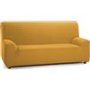 Martina Home Tunez, Copridivano elastico, Tela (50% poliestere, 45% cotone, 5% elastan), Mostarda, 3 Posti (180-240 cm larghezza)
