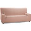 Martina Home Tunez, Copridivano elastico, Tela (50% poliestere, 45% cotone, 5% elastan), Salmone, 3 Posti (180-240 cm larghezza)