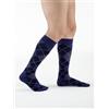 Sigvaris Calze compressive MICROFIBER SHADES for men - Argyle Purple