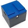 Ifi Contenitore isotermico - mod. coolbox pans - struttura in polietilene - coperchio in polietilene - adatto per conservare gelato fino a 4 ore con coperchio chiuso - dimensioni cm l 52 x p 52 x 43,2 h