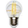 V-Tac VT-1980 Lampadina a LED 4W filamento E27 G45 luce bianco freddo 6000K - 4428