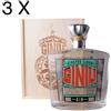 (3 BOTTIGLIE) Silvio Carta - Gin Giniu - Ginepro Sardo - Astucciato in Legno - 70cl