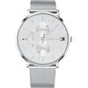 Tommy Hilfiger Orologio Multifunzionale al Quarzo da Donna - 3 Sottocadranti, Resistente all'Acqua 3ATM con Bracciale in Pelle o in Acciaio Inossidabile a Maglie o a Rete