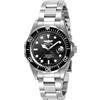 Invicta Pro Diver Orologio da in acciaio inossidabile con movimento Quarzo - 37mm, Argento / Nero