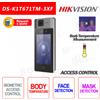 Hikvision DS-K1T671TM-3XF - Controllo Accessi Hikvision Riconoscimento Facciale Misurazione Temperatura Mascherina Mifare Card