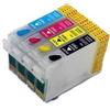 Epson KIT 4 CARTUCCE RICARICABILI CON CHIP AUTORESETTANTE PER EPSON T1811 T1812 T1813 T1814