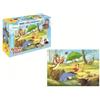 LISCIANI Puzzle 108 pezzi Maxi Double-Face Disney Winnie the Pooh Art.31603