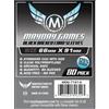 Mayday Games 63,5x88 mm (66x91 mm) bustine protettive MayDay retro nero - 80 bustine MDG7141-A