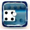 Koplow Dado d6 dentro d6 Blu - K10298