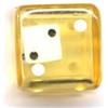 Koplow Dado d6 dentro d6 Giallo - K10303