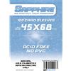 Red Glove 45x68 mm bustine protettive trasparenti Sapphire AZZURRO (100 bustine)(mini BLU)