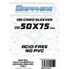 Red Glove 50x75 mm bustine protettive trasparenti Sapphire WHITE (100 bustine)