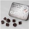 Blackfire Set 7 dadi metallo (Metal Dice Set - Black) - 91741