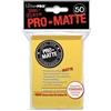 UltraPro - Bustine protettive 66x91 - PRO MATTE Retro GIALLO (50 bustine) UPR84186