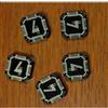 Fantasy Flight 5 Elite Prize Tokens - X-Wing Miniatures