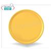 SATURNIA - PIATTO PIZZA - Collezione NAPOLI colore GIALLO in Porcellana