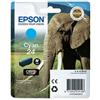 Epson Cartuccia Originale Epson T24224020 Ciano 24 Elefante
