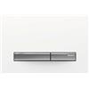 GEBERIT - SIGMA50 PLACCA DI COMANDO DOPPIO TASTO CROMATO / BIANCO 115.788.21.2