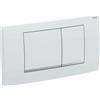 GEBERIT - TWINLINE 30 PLACCA 2 PULSANTI BIANCA 115.899.KJ.1