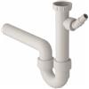 GEBERIT - SIFONE CURVO PER LAVELLO SCARICO ORIZZONTALE 11/2 BIANCO 152.713.11.1