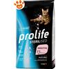 Prolife Cat Sterilised Sensitive Adult Maiale e Riso - Sacco Da 1,5 kg