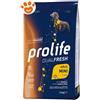 Prolife Dog DualFresh Adult Mini Bufalo, Agnello e Riso - Sacco Da 7 kg, Sacco Da 7 Kg