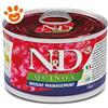 Farmina Dog N&D Quinoa Adult Mini Weight Management - Lattina Da 140 Gr