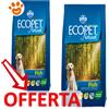 Farmina Ecopet Natural Dog Adult Medium Pesce - Offerta [PREZZO A CONFEZIONE] Quantità Minima 2, Sacco Da 12 Kg