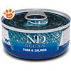 Farmina Cat N&D Ocean Tonno e Salmone - Lattina Da 70 Gr