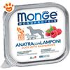 Monge Dog Monoprotein Adult Anatra e Lamponi - Confezione da 150 Gr