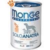 Monge Dog Monoprotein Adult Solo Anatra - Lattina da 400 Gr