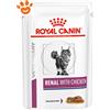 Royal Canin Cat Veterinary Diet Renal Pollo - Confezione da 85 Gr
