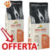 Almo Nature Dog Holistic Adult Medium Pollo - Offerta [PREZZO A CONFEZIONE] Quantità Minima 2, Sacco Da 12 Kg