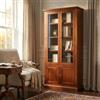 MIlani Home JULIET - mobile con vetrina in legno massello cm 90 x 41 x 186 h